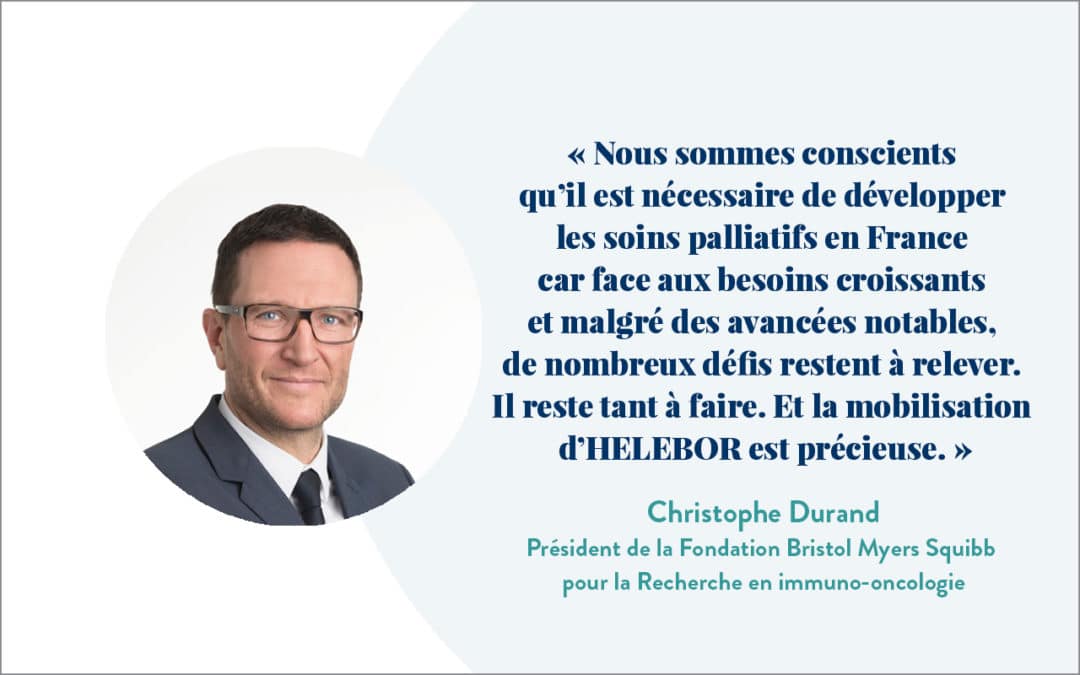 La Fondation Bristol Myers Squibb soutient Helebor – Interview de Christophe Durand