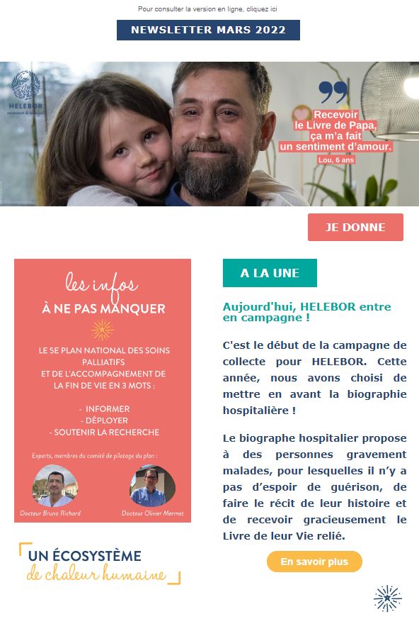 Newsletter mars 22