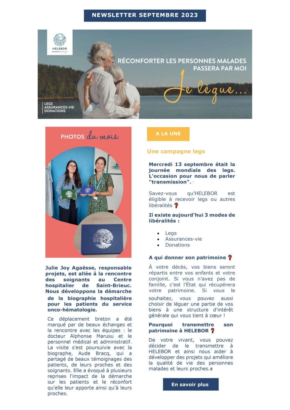 Newsletter juillet 22