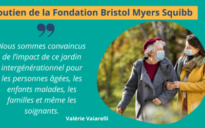 Le soutien de la Fondation BMS pour le projet intergénérationnel au CH de Mantes la Jolie